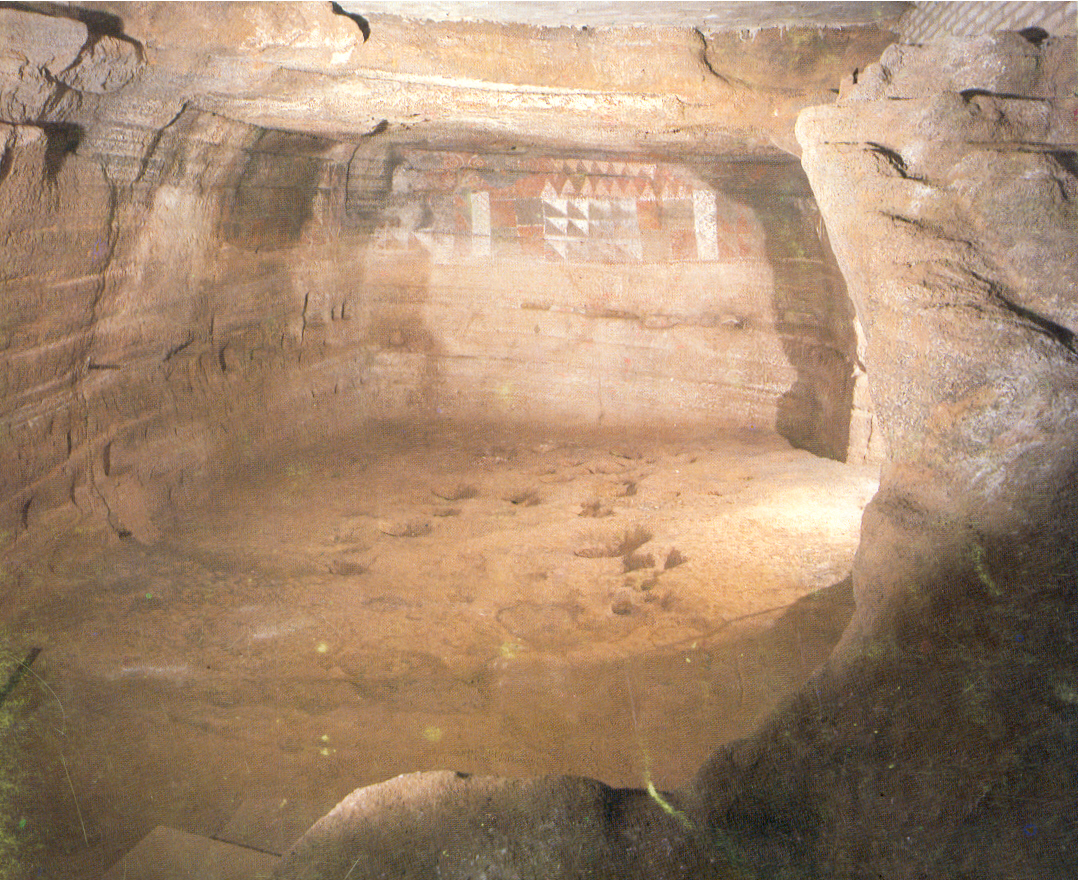 Cámara de La Cueva Pintada de Gáldar.